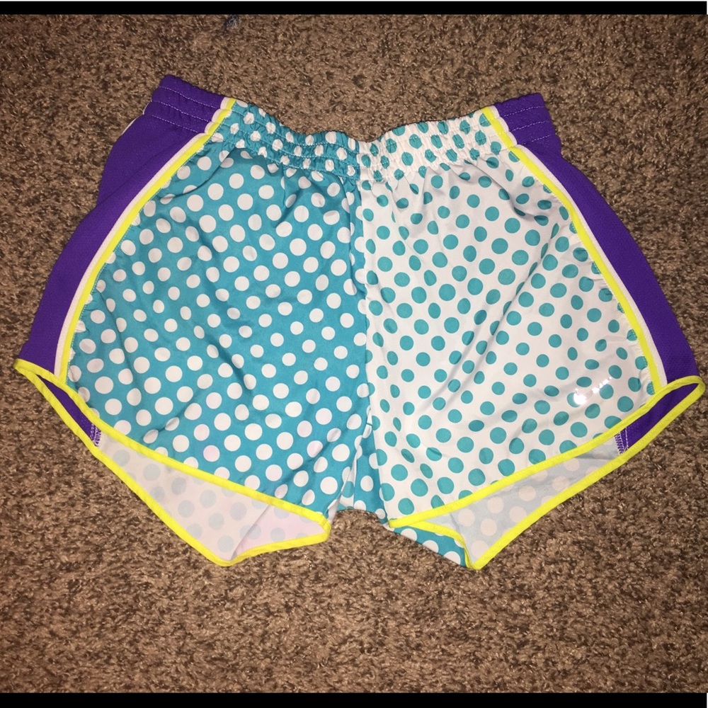 Polka dot Nike shorts